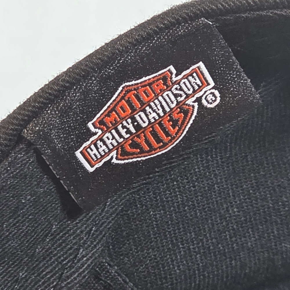 Harley-Davidson Police Motorcycles Hat Black Adjustable Baseball Cap Badge Logo